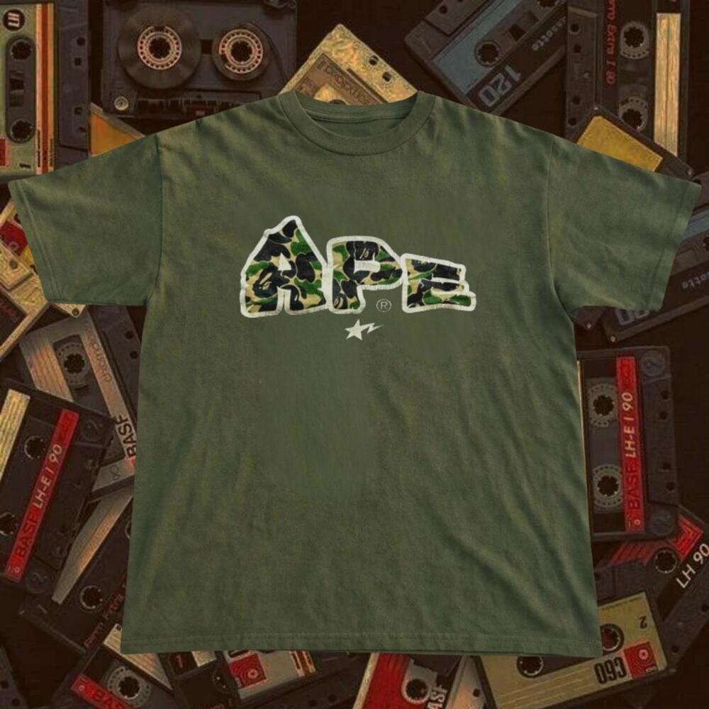 Green Camo Ape T-Shirt